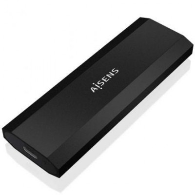 Caja Externa para Disco SSD M.2 NGFF Aisens ASM2-028B/ USB 3.2/ Sin tornillos