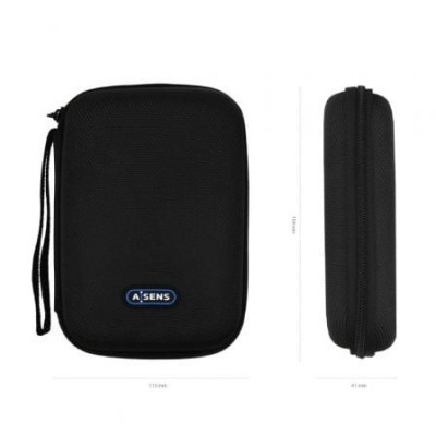 Funda para Disco Externo de 2.5" Aisens ASBG-003-BK/ Negra