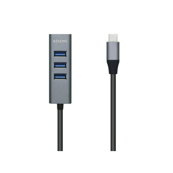 Hub USB Tipo-C Aisens A109-0508/ 4xUSB