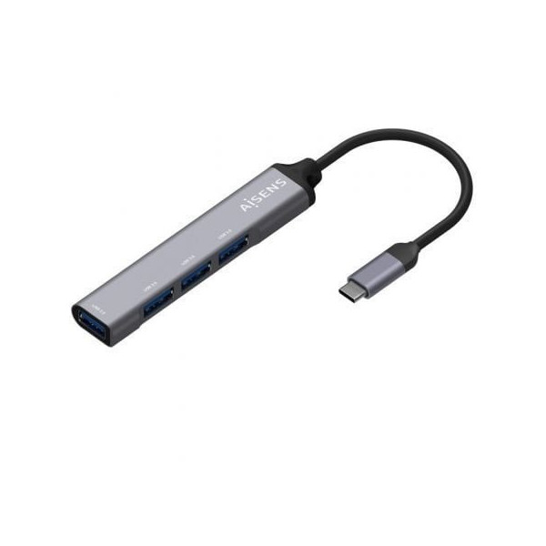 Hub USB Tipo-C Aisens A109-0541/ 4xUSB