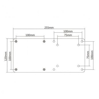 Soporte para miniPC Aisens MPC01-055