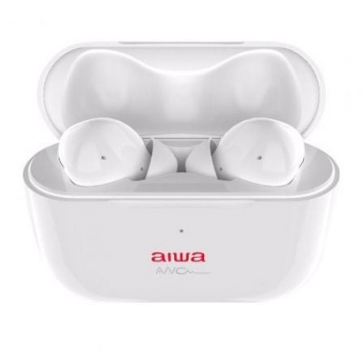 Auriculares Bluetooth Aiwa EBTW-888ANC con estuche de carga/ Autonomía 4h/ Blancos