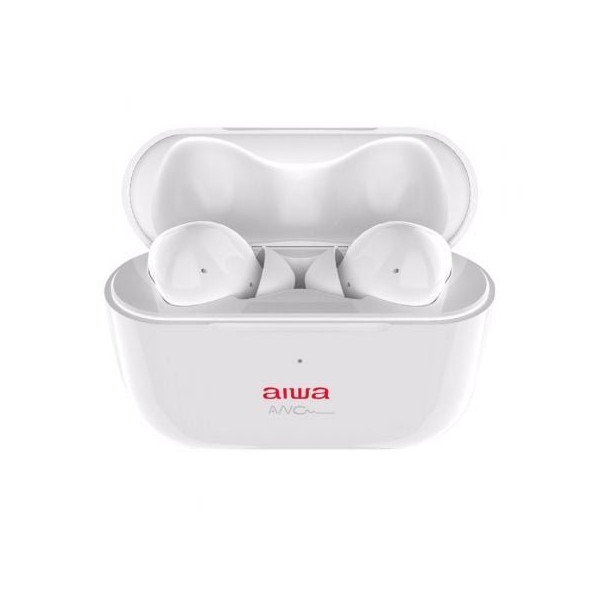 Auriculares Bluetooth Aiwa EBTW-888ANC con estuche de carga/ Autonomía 4h/ Blancos