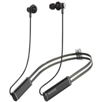 Auriculares Inalámbricos Deportivos de Conducción Ósea Aiwa ESTBTN-880/ con Micrófono/ Bluetooth/ Negros