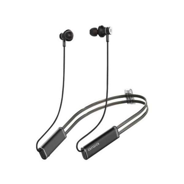 Auriculares Inalámbricos Deportivos de Conducción Ósea Aiwa ESTBTN-880/ con Micrófono/ Bluetooth/ Negros