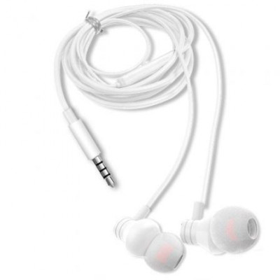 Auriculares Intrauditivos Aiwa ESTM-50WT/ con Micrófono/ Jack 3.5/ Blanco