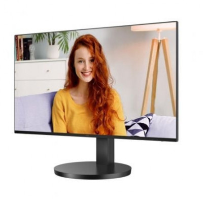 Monitor Profesional AOC 24B3CF2 23.8"/ Full HD/ Multimedia/ Regulable en altura/ Negro