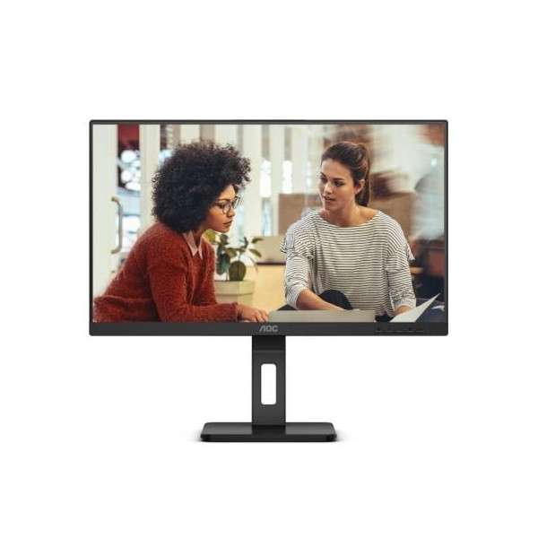 Monitor AOC 24E3QAF 23.8"/ Full HD/ Multimedia/ Regulable en altura/ Negro