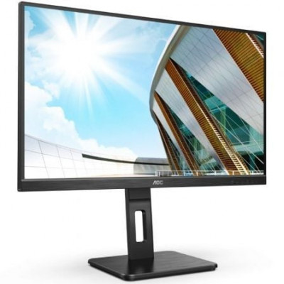 Monitor Profesional AOC 24P2QM 23.8"/ Full HD/ Multimedia/ Regulable en altura/ Negro