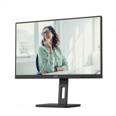 Monitor Profesional AOC 24P3CV 23.8"/ Full HD/ Multimedia/ Regulable en altura/ Negro