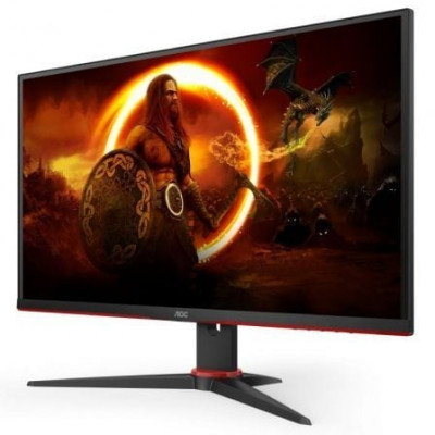 Monitor Gaming AOC 27G2SAE/BK 27"/ Full HD/ 1ms/ 165Hz/ VA/ Multimedia/ Negro y Rojo