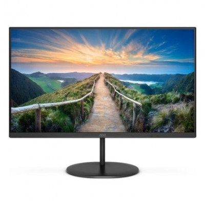 Monitor Profesional AOC Q27V4EA 27"/ QHD/ Multimedia/ Negro