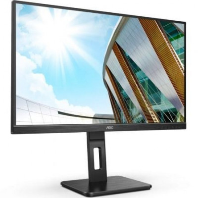 Monitor Profesional AOC U27P2CA 27"/ 4K/ Multimedia/ Regulable en altura/ Negro