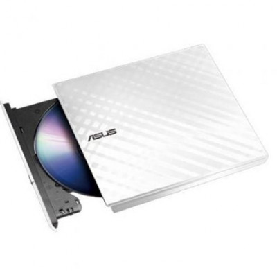 Grabadora Externa CD/DVD Asus SDRW-08DS2S-U Lite/ Blanco