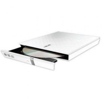 Grabadora Externa CD/DVD Asus SDRW-08DS2S-U Lite/ Blanco