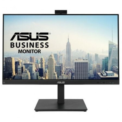 Monitor Profesional Asus BE279QSK 27"/ Full HD/ Webcam/ Multimedia/ Regulable en altura/ Negro