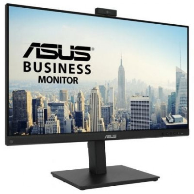 Monitor Profesional Asus BE279QSK 27"/ Full HD/ Webcam/ Multimedia/ Regulable en altura/ Negro