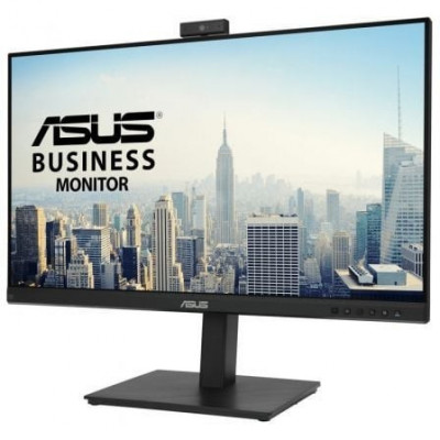 Monitor Profesional Asus BE279QSK 27"/ Full HD/ Webcam/ Multimedia/ Regulable en altura/ Negro