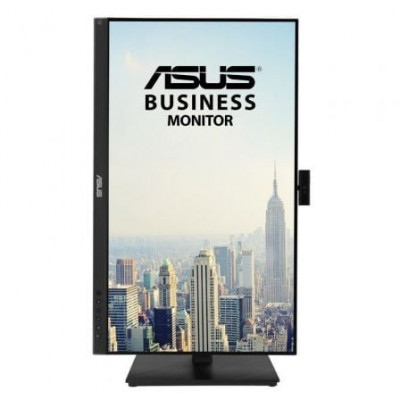 Monitor Profesional Asus BE279QSK 27"/ Full HD/ Webcam/ Multimedia/ Regulable en altura/ Negro