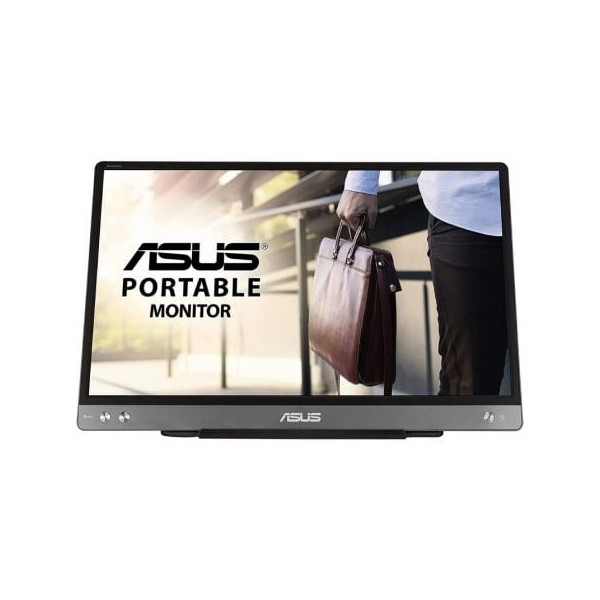 Monitor Portátil Asus ZenScreen MB14AC 14"/ Full HD/ Plata y Negro