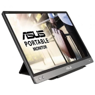 Monitor Portátil Asus ZenScreen MB14AC 14"/ Full HD/ Plata y Negro