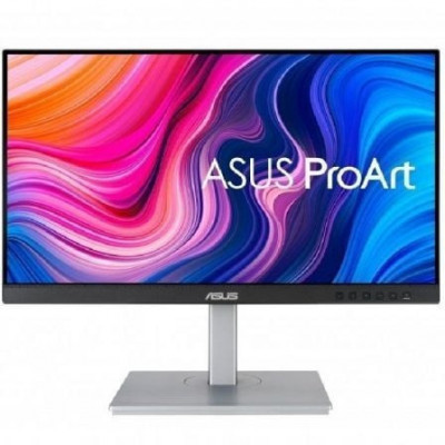 Monitor Profesional Asus ProArt Display PA247CV 23.8"/ Full HD/ Multimedia/ Regulable en altura/ Negro y Plata