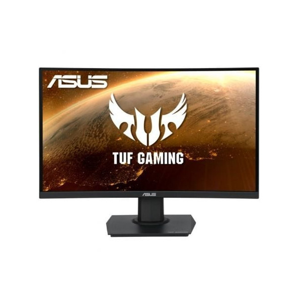 Monitor Gaming Curvo Asus TUF Gaming VG24VQE 23.6"/ Full HD/ 1ms/ 165Hz/ VA/ Negro