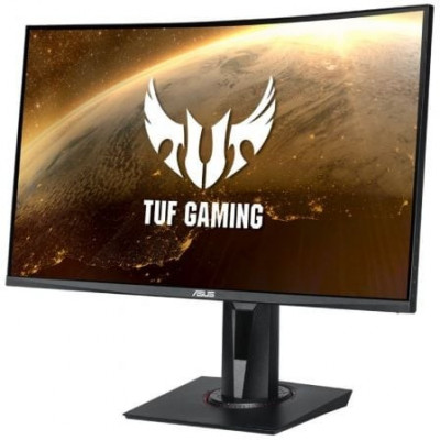 Monitor Gaming Curvo Asus VG27VQ 27"/ Full HD/ 1ms/ 165Hz/ VA/ Regulable en altura/ Multimedia/ Negro