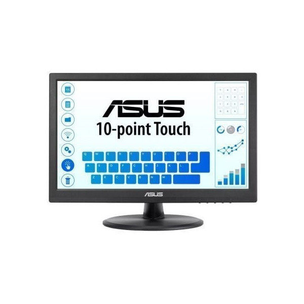 Monitor Profesional Táctil Asus VT168HR 15.6"/ WXGA/ Negro