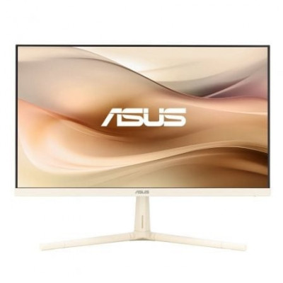 Monitor Profesional Asus VU249CFE-M 23.8"/ Full HD/ Regulable en altura/ Oat Milk