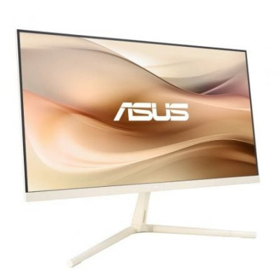 Monitor Profesional Asus VU249CFE-M 23.8"/ Full HD/ Regulable en altura/ Oat Milk