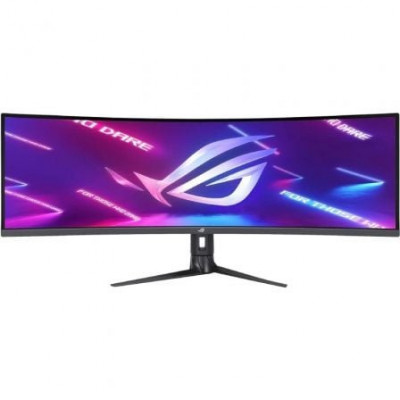 Monitor Gaming Ultrapanorámico Curvo Asus Rog Strix XG49WCR 49"/ Dual QHD/ 1ms/ 165Hz/ VA/ Regulable en altura/ Multimedia/ Negr