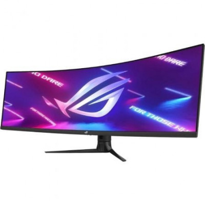 Monitor Gaming Ultrapanorámico Curvo Asus Rog Strix XG49WCR 49"/ Dual QHD/ 1ms/ 165Hz/ VA/ Regulable en altura/ Multimedia/ Negr