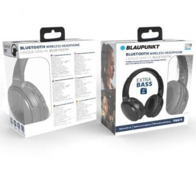 Auriculares Inalámbricos Blaupunkt BLP4632/ con Micrófono/ Bluetooth/ Negros