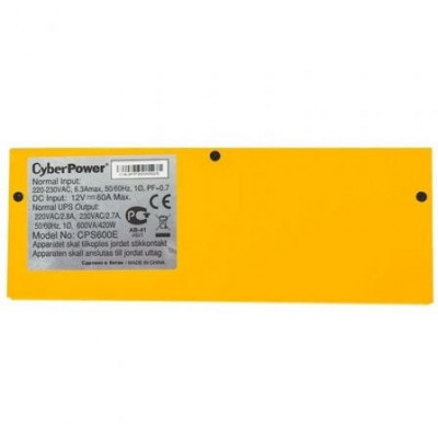 Inversor de Corriente Cyberpower CPS600E/ 600VA/ 420W Schuko