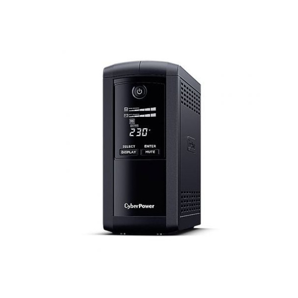 SAI Línea Interactiva Cyberpower VP700ELCD/ 700VA-390W/ 4 Salidas/ Formato Torre