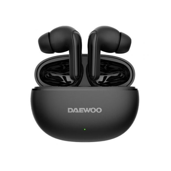 Auriculares Bluetooth Daewoo DW2004 con estuche de carga/ Autonomía 5h/ Negros