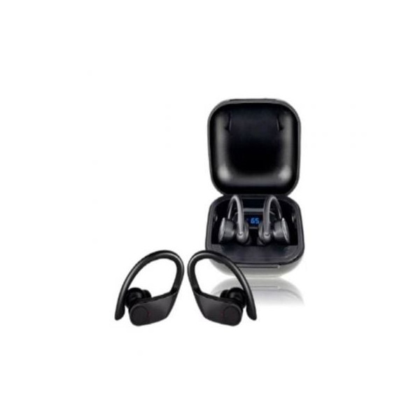 Auriculares Deportivos Bluetooth Daewoo TWS SPORT DW2012 con estuche de carga/ Autonomía 3h/ Negros