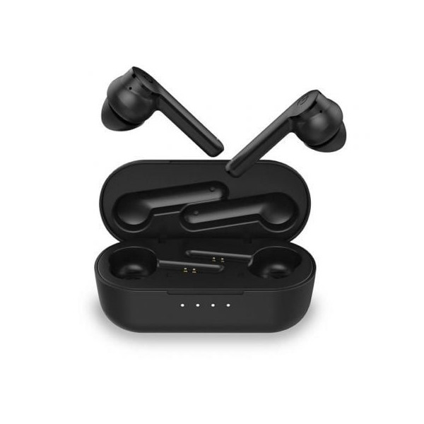 Auriculares Bluetooth Hiditec Vesta con estuche de carga/ Autonomía 8h/ Negros