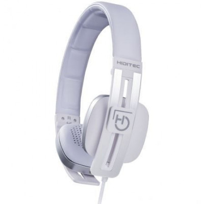 Auriculares Hiditec Wave White/ con Micrófono/ Jack 3.5/ Blancos