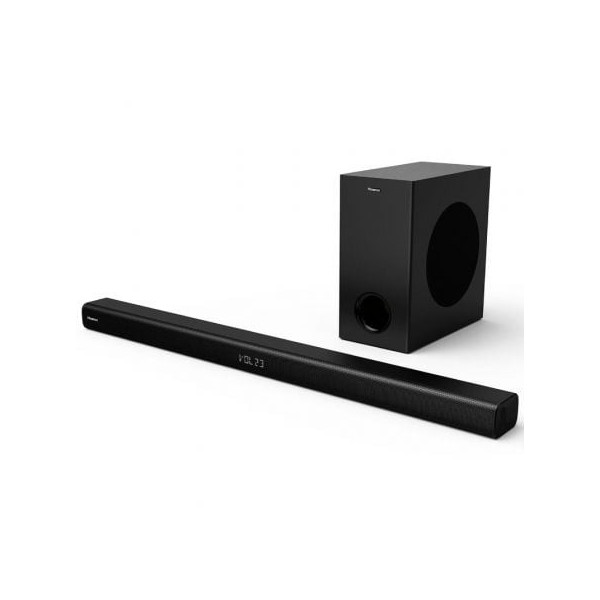 Barra de Sonido con Bluetooth Hisense HS218/ 200W/ 2.1/ Negra