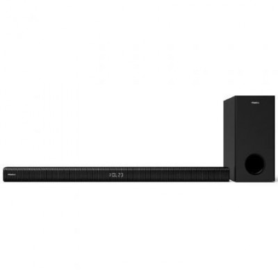 Barra de Sonido con Bluetooth Hisense HS218/ 200W/ 2.1/ Negra