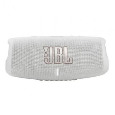 Altavoz con Bluetooth JBL Charge 5/ 40W/ 1.0/ Blanco