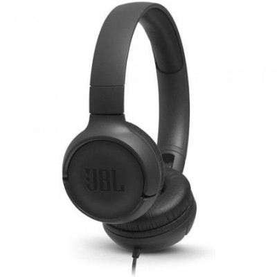 Auriculares JBL Tune 500/ con Micrófono/ Jack 3.5/ Negros