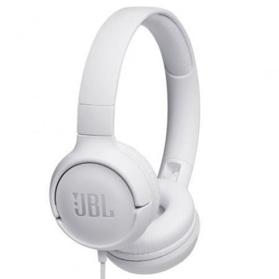 Auriculares JBL Tune 500/ con Micrófono/ Jack 3.5/ Blancos