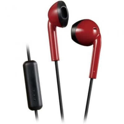 Auriculares Intrauditivos JVC HA-F19M-RB/ con Micrófono/ Jack 3.5/ Rojos