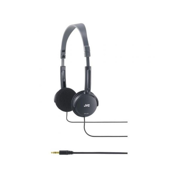 Auriculares JVC HA-L50/ Jack 3.5/ Negros