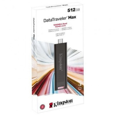 Pendrive 512GB Kingston DataTraveler Max USB Tipo-C