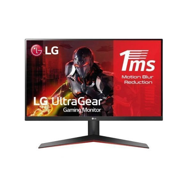 Monitor Gaming LG 24MP60G-B 23.8"/ Full HD/ 1ms/ 75Hz/ IPS/ Negro