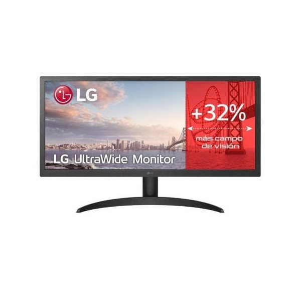 Monitor Profesional Ultrapanorámico LG UltraWide 26WQ500-B 25.7"/ WFHD/ Negro